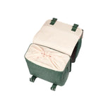 BASIL FLAIR DOUBLE BICYCLE BAG MIK, 35L, GREEN