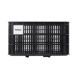 BASIL BICYCLE CRATE MIK 2.0 L 40L BLACK RECYCLED