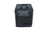 BASIL MILES TARPAULIN BACKPACK, 17L, BLACK ORANGE