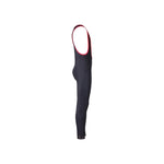 BBW-353 BIB TIGHTS WIND BLOCK BLACK TIGHT+PAD