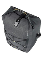 BASIL NAVIGATOR STORM MIK SIDE/STUDS L PANNIER BAG 25-31L BLACK