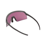 SPORTSGLASSES VALOR MATT TRANSPARENT DARK GREY FLUX BLUE MLC LENS W/EXTRA CLEAR LENS ANTIFOG+OLEOPHO