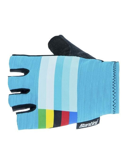 UCI OFFICIAL W/C RAINBOW GLOVES