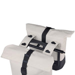 BASIL COVE DOUBLE PANNIER BAG MIK 28-32L OFF WHT BLK