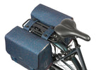 BASIL FLAIR DOUBLE BICYCLE BAG MIK, 35L, NAVY