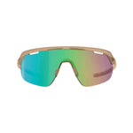 SPORTS GLASSES ARC SMOKE FLUX GREEN MLC LENS W/EXTRA CLEAR LENS ANTIFOG+OLEOPHOBIC