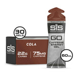 SIS GO PLUS CAFFEINE GELS 30 X 60ML COLA